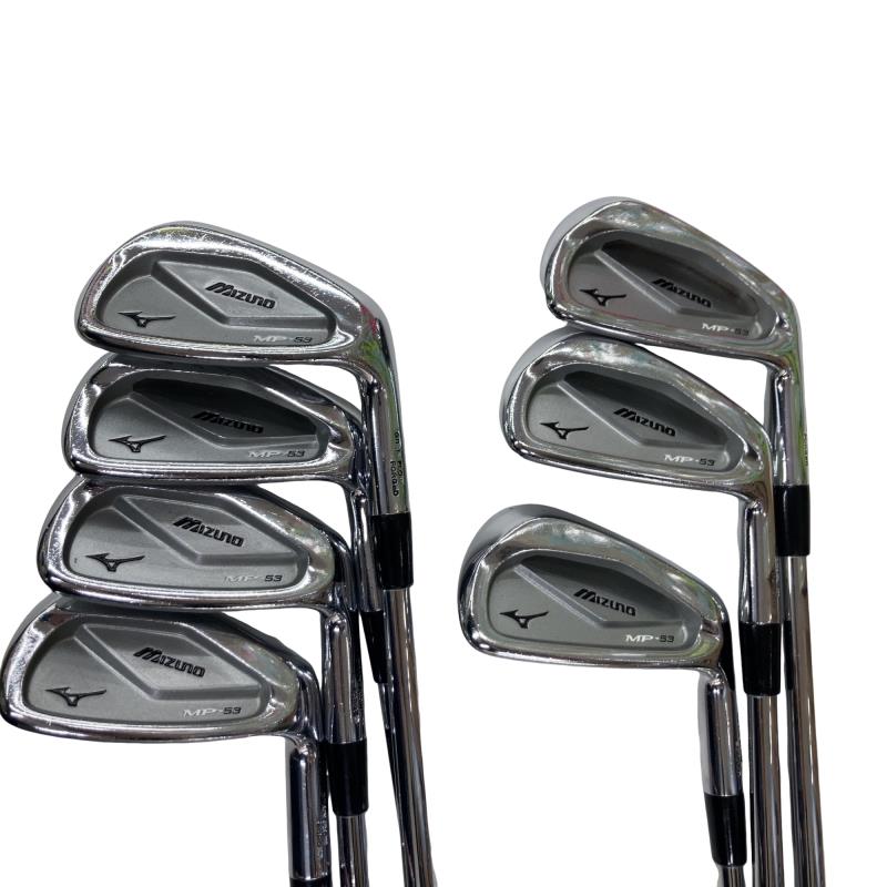 【中古】 ミズノ MP-53 7S アイアン書き割り IR Dynamic Gold (フレックスS) メンズ 成人男性用 右利き 右用 C序列付ける ゴルフ野球クラブ