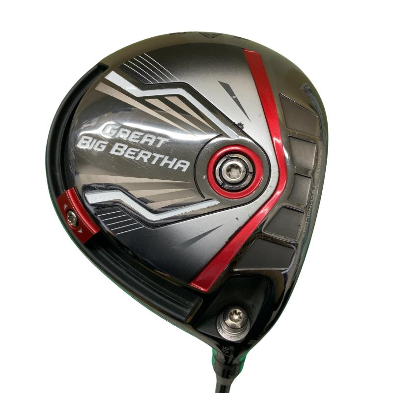 【中古】 キャロウェイ GREAT BIG BERTHA(2015) 9° ドライバー DR リシャフト (フレックスその他) メンズ 男性用 右利き 右用 Cランク ゴルフクラブ
