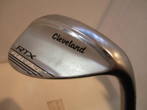 【中古】 クリーブランド Cleveland RTX ZIPCORE FULL-FACE 58°/09° ウェッジ WG Dynamic Gold (フレックスS) メンズ 男性用 右利き 右用 Dランク ゴルフクラブ