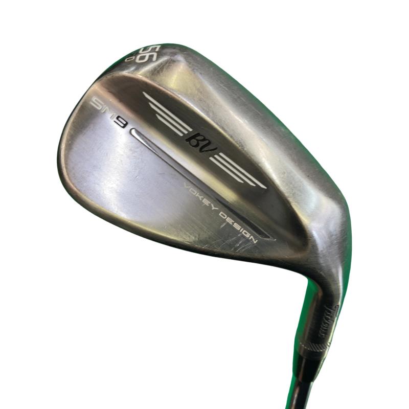 【中古】 タイトリスト VOKEY SPIN MILLED SM9 ブラッシュドスチール 56°/12°D ウェッジ WG BV 105 (フレックスその他) メンズ 男性用 右利き 右用 Cランク ゴルフクラブ