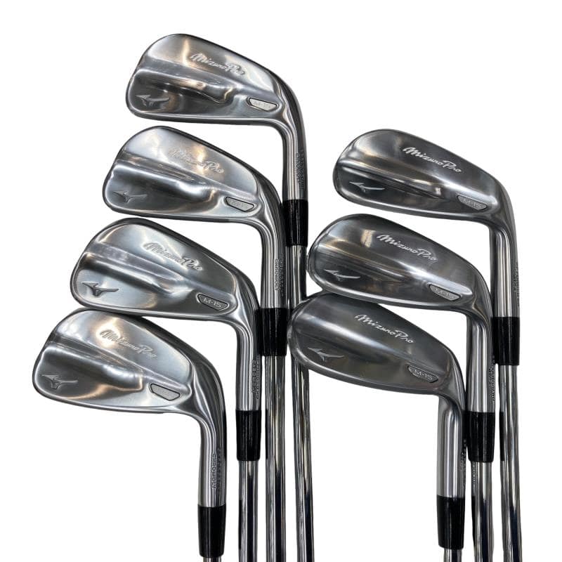 【中古】 ミズノ Mizuno Pro M-15 8S アイアンセット IR 純正特注シャフト (フレックスその他) メンズ 男性用 右利き 右用 Aランク ゴルフクラブ