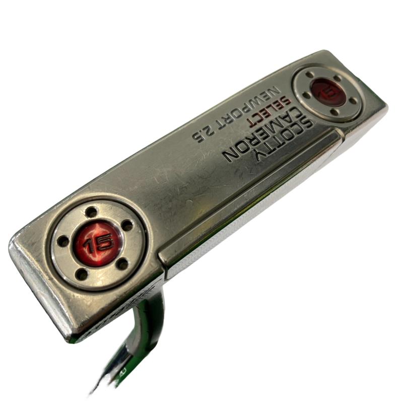 【中古】 タイトリスト SCOTTY CAMERON select NEWPORT 2.5(2016) 34in パター PT スチール写真 (フレックス余分の物) メンズ 成人男性用 右利き 右用 C序列付ける ゴルフ野球クラブ