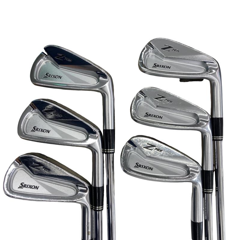 【中古】 ダンロップ SRIXON Z765 6S アイアンセット IR Dynamic Gold D.S.T (フレックスS) メンズ 男性用 右利き 右用 Cランク ゴルフクラブ