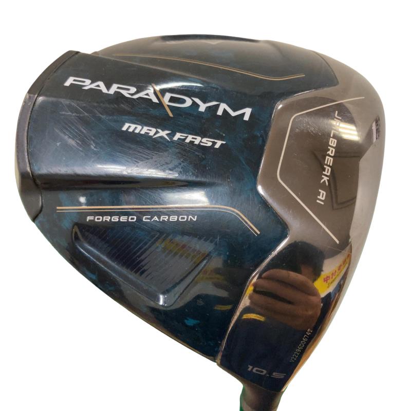 【中古】 キャロウェイ PARADYM MAX FAST 10.5° １番ウッド DR SPEEDER NX 40 for CW(PARADYM DR) (フレックスSR) メンズ 成人男性用 右利き 右用 C位置づける ゴルフ野球クラブ