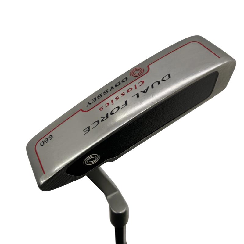 【中古】 オデッセイ DUAL FORCE Classics 660 34in パター PT スチール写真 (フレックス余分の物) メンズ 成人男性用 右利き 右用 C序列付ける ゴルフ野球クラブ スポーツ・アウトドア-クラブ