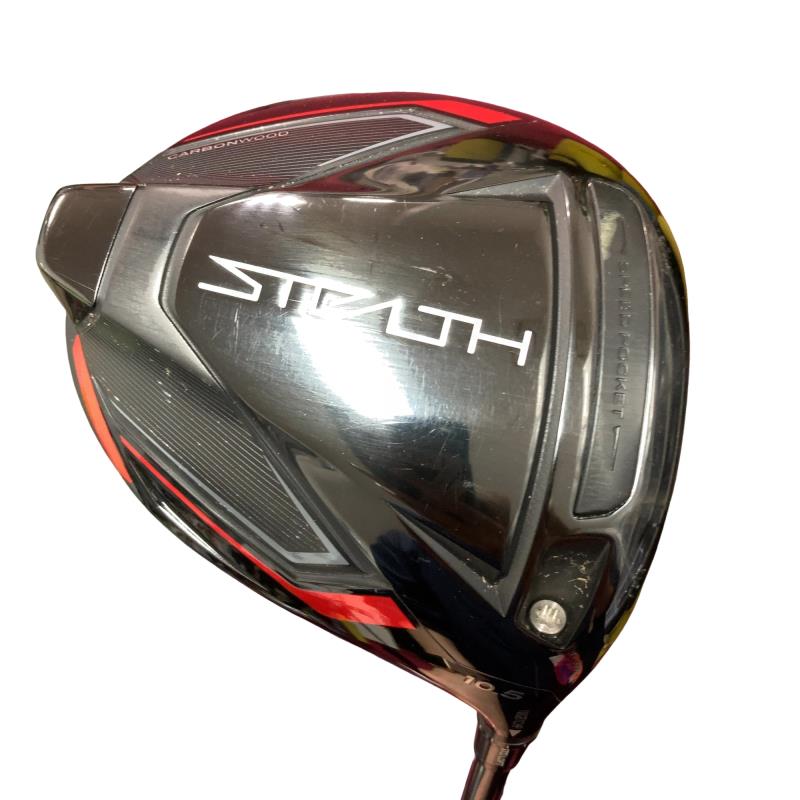 【中古】 テーラーメイド STEALTH 10.5° ドライバー DR TENSEI RED TM50(STEALTH DR) (フレックスS) メンズ 男性用 右利き 右用 Cランク ゴルフクラブ