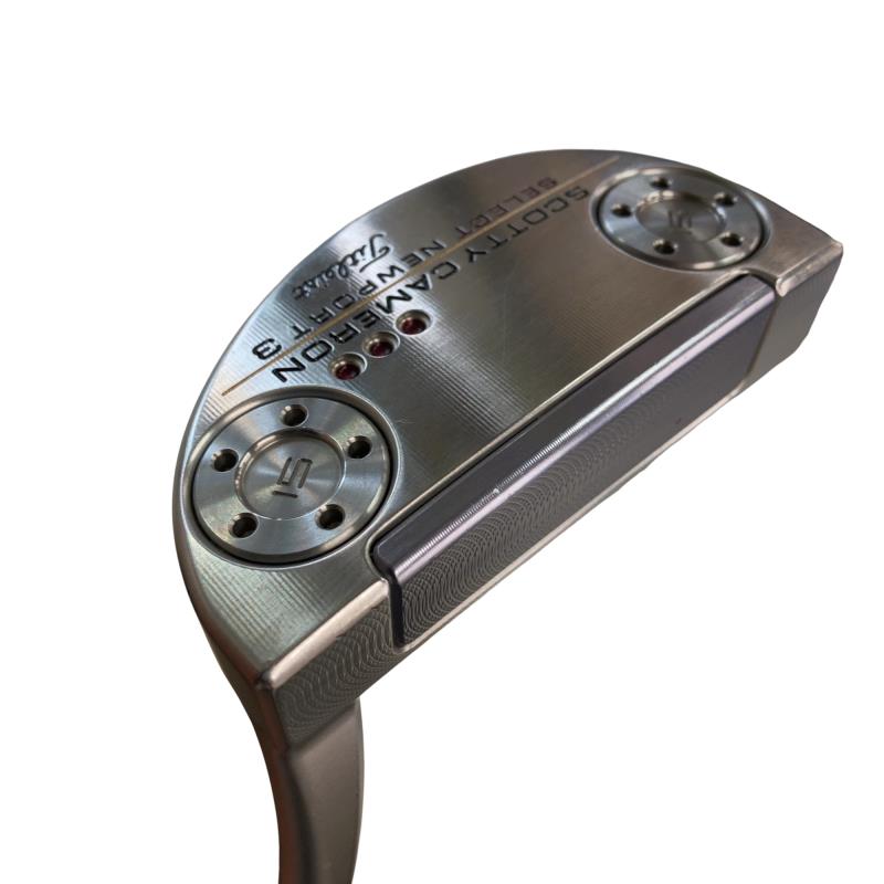 【中古】 タイトリスト SCOTTY CAMERON select NEWPORT 3(2018) 34in パター PT スチール写真 (フレックス余分の物) メンズ 成人男性用 右利き 右用 C価値づける ゴルフ野球クラブ