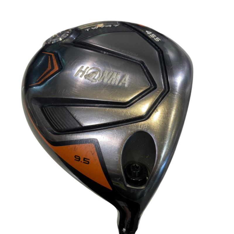 【中古】 本間ゴルフ TOUR WORLD TW747 455 9.5° ドライバー DR VIZARD for 747 50(ドライバー) (フレックスSR) メンズ 男性用 右利き 右用 Cランク ゴルフクラブ