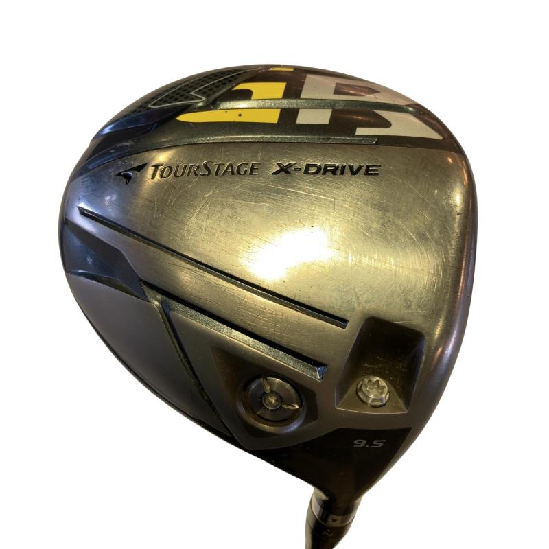【中古】 ブリヂストン TOURSTAGE X-DRIVE GR(2014)  9.5° １番ウッド DR Tour AD B14-03w (フレックスS) メンズ 成人男性用 右利き 右用 C序列付ける ゴルフ野球クラブ