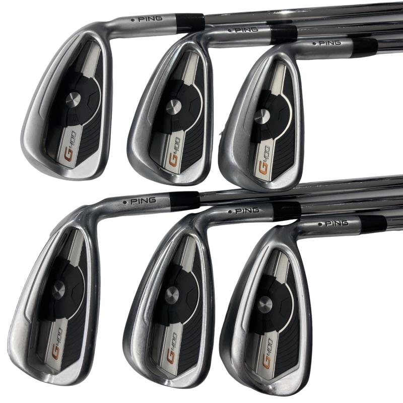 【中古】 ピン G400  6S アイアン仕掛ける IR NS PRO MODUS3 TOUR105 (フレックスS) メンズ 成人男性用 右利き 右用 C序列付ける ゴルフ野球クラブ