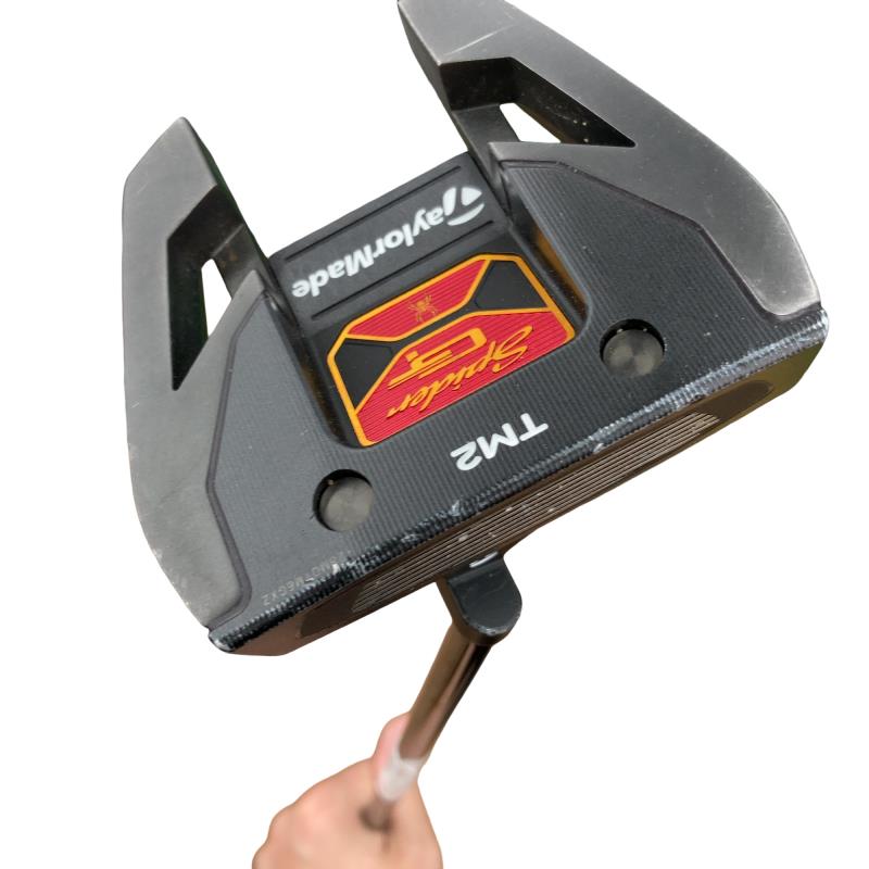 【中古】 仕立て屋お手伝いさん Spider GT BLACK TM2 34in パター PT スチール写真 (フレックス余分の物) メンズ 成人男性用 右利き 右用 D位置付ける ゴルフ野球クラブ メンズクラブ-クラブ