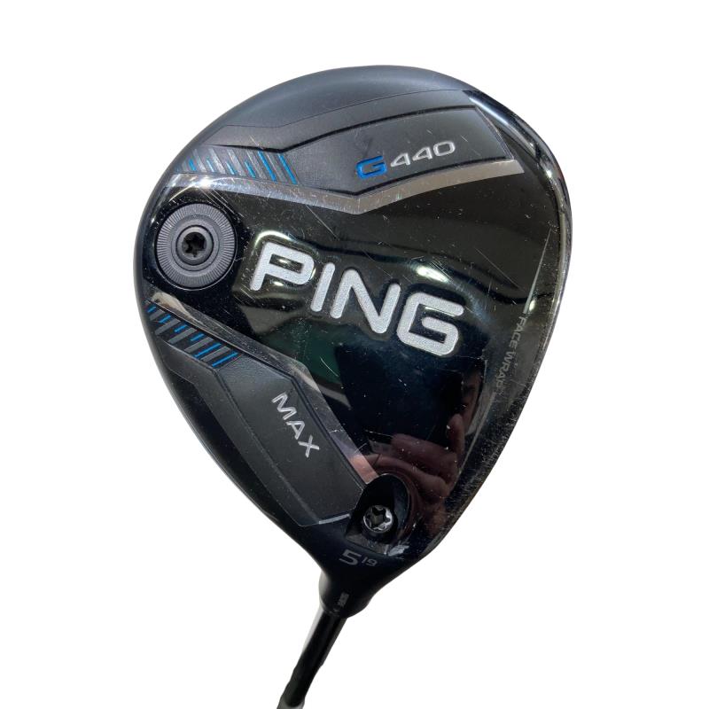 【中古】 ピン G440 MAX 5W フェアウェイウッド FW PING TOUR 2.0 BLACK 65(FW) (フレックスS) メンズ 男性用 右利き 右用 Cランク ゴルフクラブ｜ゴルフパートナー 中古クラブ店