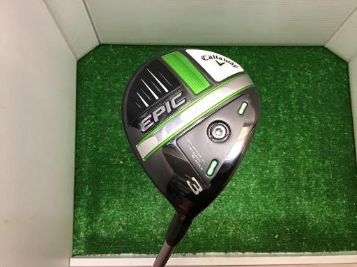 【中古】 キャロウェイ EPIC SPEED 3W フェアウェイウッド FW 純然たる特注矢がら (フレックスS) メンズ 成人男性用 右利き 右用 C位置づける ゴルフ野球クラブ