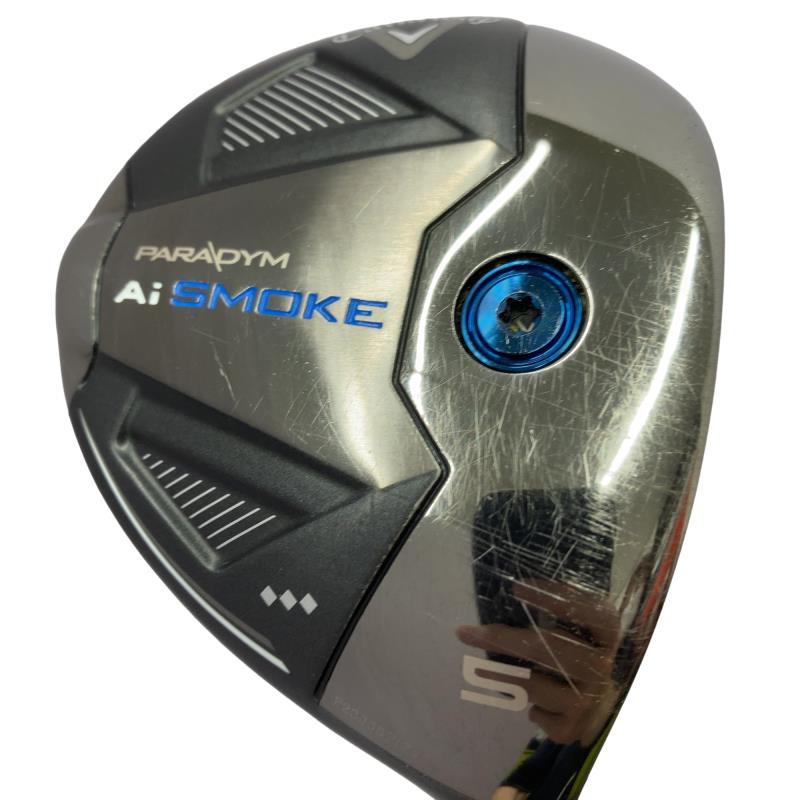 【中古】 キャロウェイ PARADYM Ai SMOKE ◆◆◆ 5W フェアウェイウッド FW TENSEI 60 for CW(Ai SMOKE FW) (フレックスS) メンズ 男性用 右利き 右用 Cランク ゴルフクラブ
