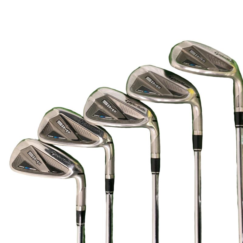 【中古】 仕立て屋御手伝いさん SIM2 MAX  5S アイアン仕掛ける IR リシャフト (フレックス余分の物) メンズ 成人男性用 右利き 右用 C序列付ける ゴルフ野球クラブ