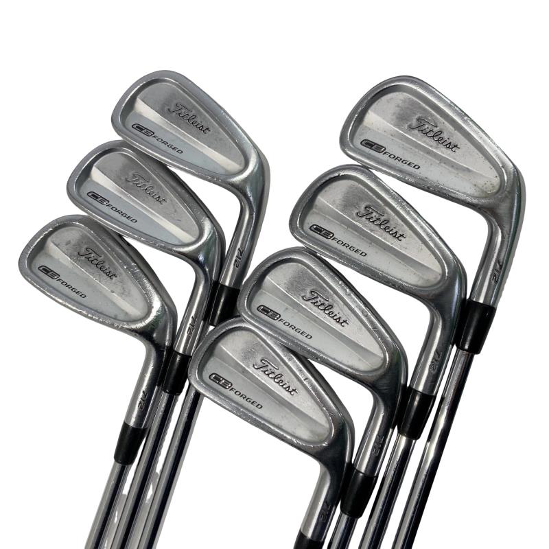 【中古】 タイトリスト Titleist CB 712 8S アイアンセット IR NS PRO 950GH (フレックスS) メンズ 男性用 右利き 右用 Cランク ゴルフクラブ