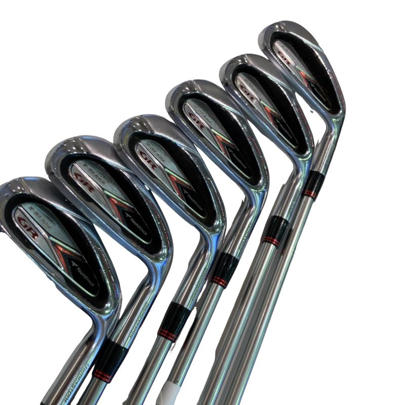 【中古】 ブリヂストン TOURSTAGE X-BLADE GR(2012) 6S アイアンセット IR Tour AD B12-03i (フレックスS) メンズ 男性用 右利き 右用 Cランク ゴルフクラブ