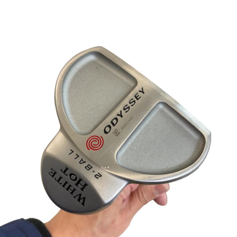 【中古】 オデッセイ WHITE HOT 2 BALL 34インチ パター PT スチール (フレックスその他) メンズ 男性用 右利き 右用 Cランク ゴルフクラブ