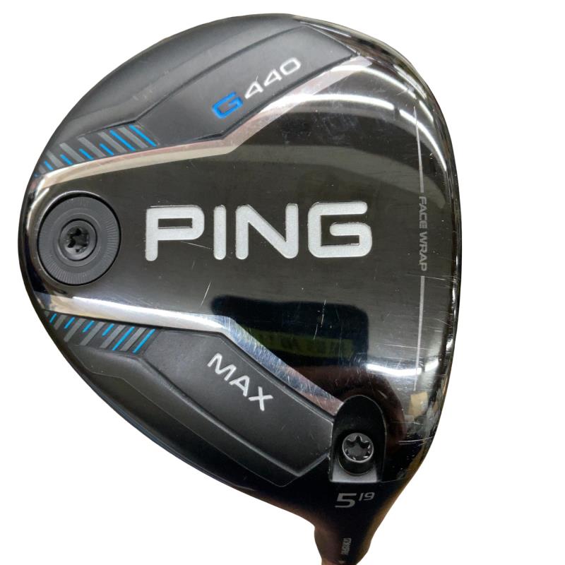 【中古】 ピン G440 MAX 5W フェアウェイウッド FW PING TOUR 2.0 CHROME 65(FW) (フレックスR) メンズ 男性用 右利き 右用 Cランク ゴルフクラブ
