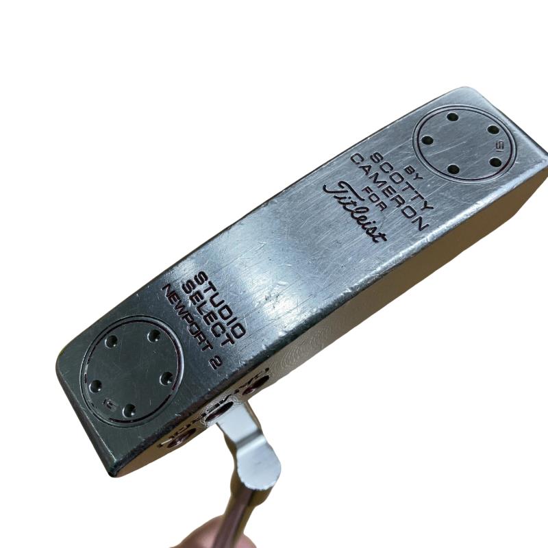 【中古】 タイトリスト SCOTTY CAMERON STUDIO SELECT NEWPORT 2 34in(15g) パター PT スチール写真 (フレックス余分の物) メンズ 成人男性用 右利き 右用 C価値づける ゴルフ野球クラブ