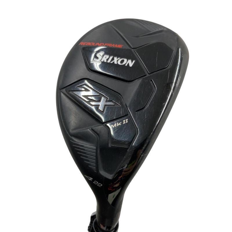 【中古】 ダンロップ SRIXON ZX Mk II HYBRID H4 ユーティリティ UT 純正特注シャフト (フレックスR) メンズ 男性用 右利き 右用 Bランク ゴルフクラブ|ゴルフパートナー 中古クラブ店