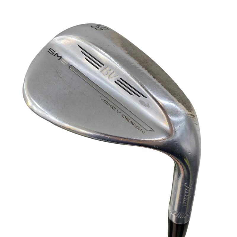 【中古】 タイトリスト VOKEY SPIN MILLED SM9 周遊旅行Cr 58°/10°S ウェッジ WG Dynamic Gold (フレックスS) メンズ 成人男性用 右利き 右用 D序列付ける ゴルフ野球クラブ