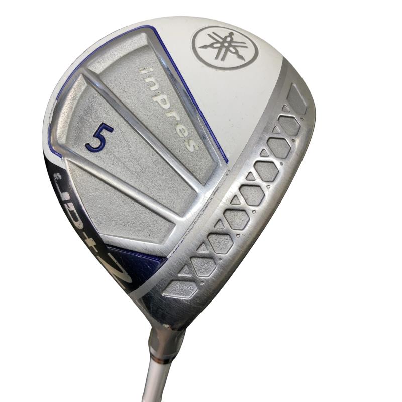 【中古】 ヤマハ inpres UD+2(2021) 5W レディース フェアウェイウッド FW AIR Speeder M421f (フレックスL) レディース お上さん用 右利き 右用 C序列付ける ゴルフ野球クラブ