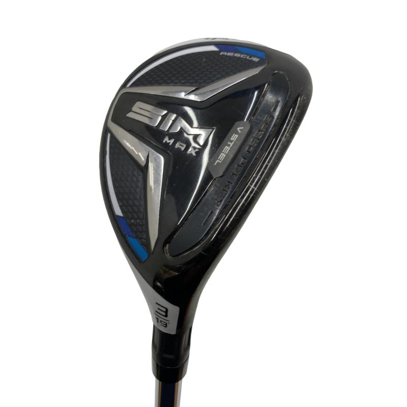 【中古】 テーラーメイド SIM MAX U3 ユーティリティ UT KBS MAX85 JP (フレックスS) メンズ 男性用 右利き 右用 Cランク ゴルフクラブ