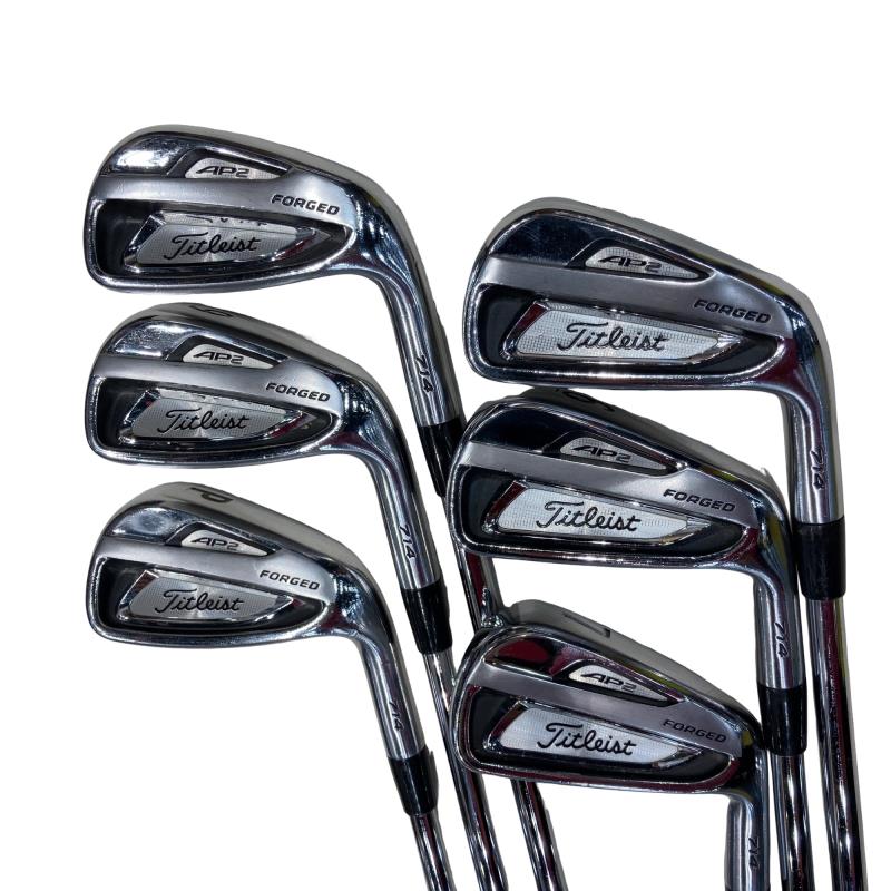 【中古】 タイトリスト Titleist AP2 714 6S アイアンセット IR Dynamic Gold (フレックスS) メンズ 男性用 右利き 右用 Cランク ゴルフクラブ|ゴルフパートナー 中古クラブ店