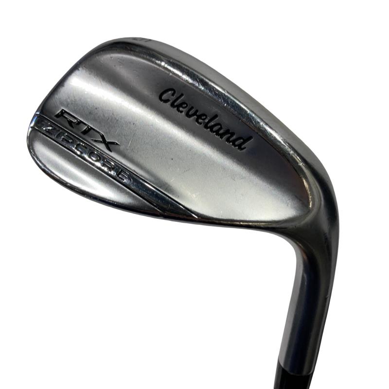【中古】 クリーブランド Cleveland RTX ZIPCORE ツアーサテン 56°/12° FULL ウェッジ WG 純正特注シャフト (フレックスS) メンズ 男性用 右利き 右用 Dランク ゴルフクラブ