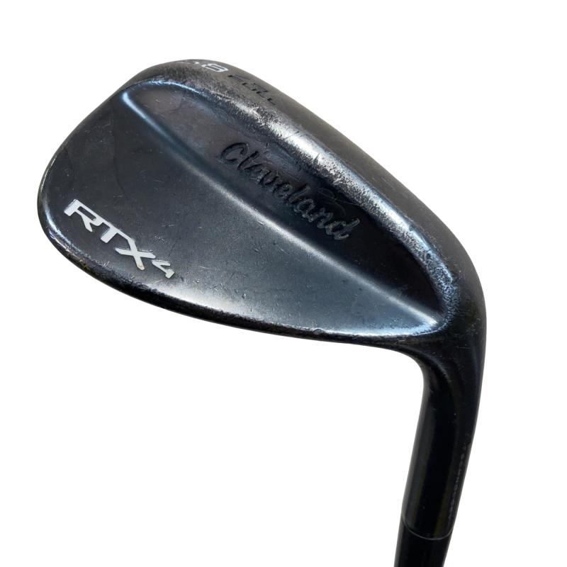 【中古】 クリーブランド Cleveland RTX-4 黒いこと繻子 58°/09° FULL ウェッジ WG NS PRO 950GH (フレックスS) メンズ 成人男性用 右利き 右用 D位置づける ゴルフ野球クラブ