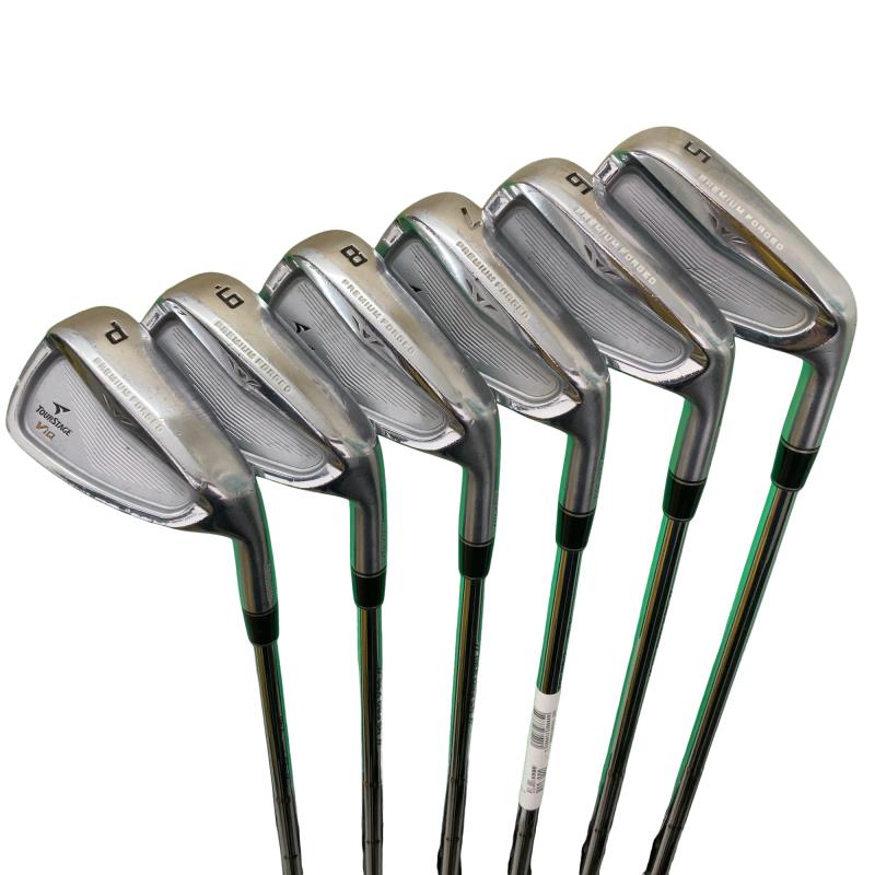 【中古】 ブリヂストン TOURSTAGE ViQ FORGED(2006)  6S アイアン仕掛ける IR NS PRO V90 (フレックスS) メンズ 成人男性用 右利き 右用 C価値づける ゴルフ野球クラブ