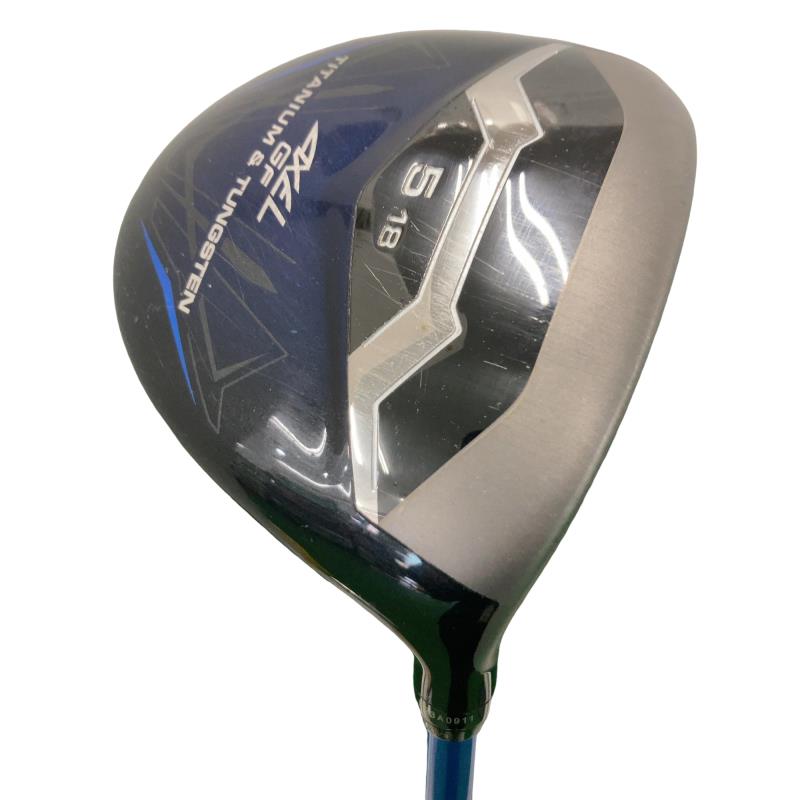 【中古】 つるや AXEL GF 5W フェアウェイウッド FW リシャフト (フレックスその他) メンズ 男性用 右利き 右用 Cランク ゴルフクラブ