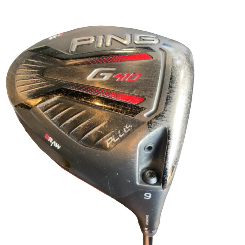 【中古】 ピン G410 PLUS 9° ドライバー DR 純正特注シャフト (フレックスS) メンズ 男性用 右利き 右用 Cランク ゴルフクラブ