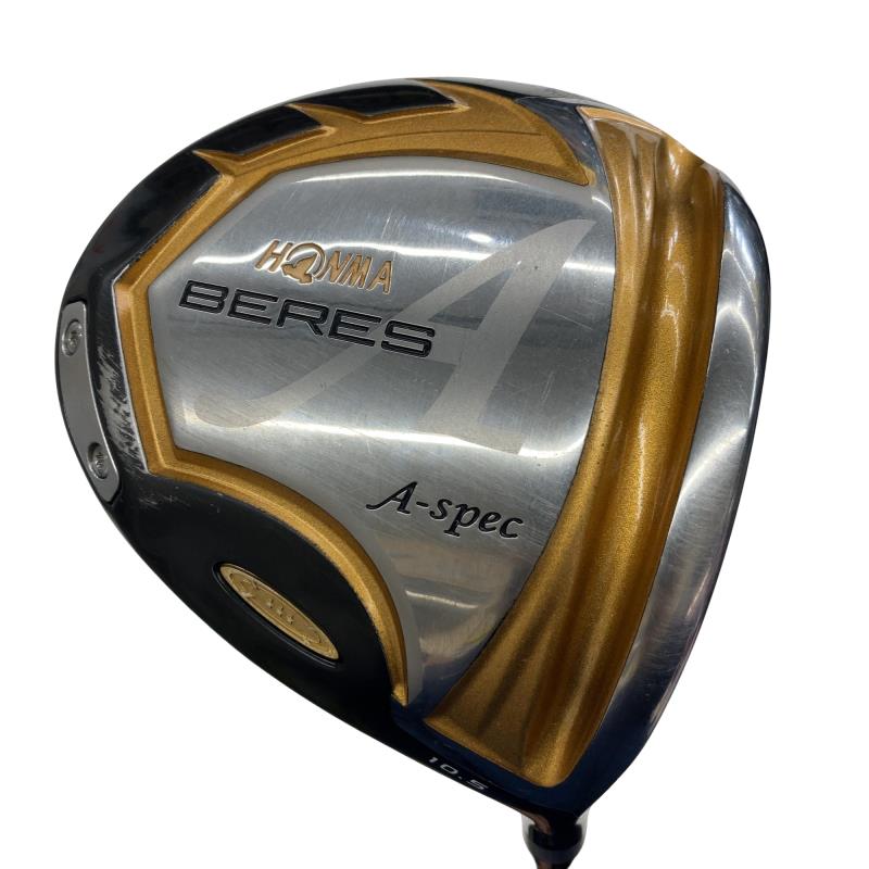【中古】 本間ゴルフ BERES A-spec 10.5° １番ウッド DR 3S ARMRQ A-spec 47 (フレックスR) メンズ 成人男性用 右利き 右用 C位置づける ゴルフ野球クラブ