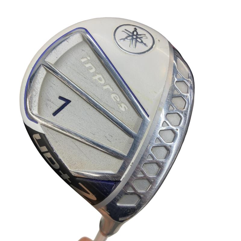 【中古】 ヤマハ inpres UD+2(2021) 7W レディース フェアウェイウッド FW AIR Speeder M421f (フレックスL) レディース お上さん用 右利き 右用 C序列付ける ゴルフ野球クラブ
