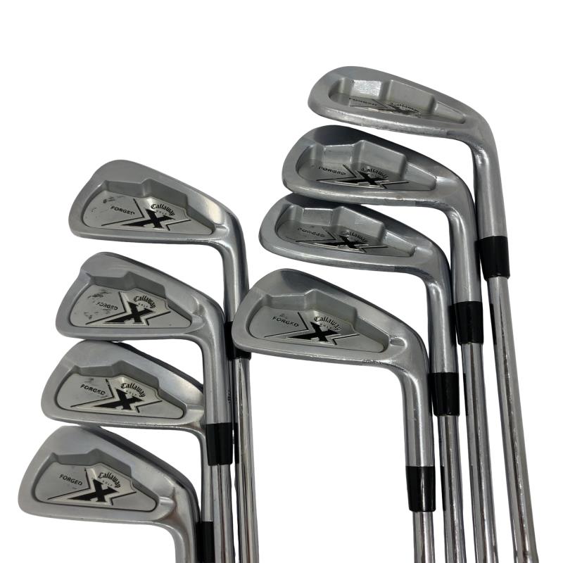 【中古】 キャロウェイ X FORGED 8S アイアンセット IR Memphis 10 DB (フレックスUNI) メンズ 男性用 右利き 右用 Cランク ゴルフクラブ|ゴルフパートナー 中古クラブ店