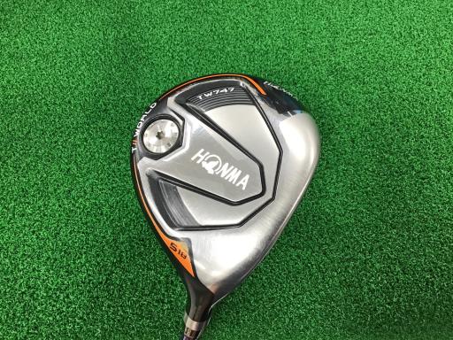 【中古】 本間ゴルフ TOUR WORLD TW747 5W フェアウェイウッド FW VIZARD FP-6 (フレックスS) メンズ 男性用 右利き 右用 Cランク ゴルフクラブ