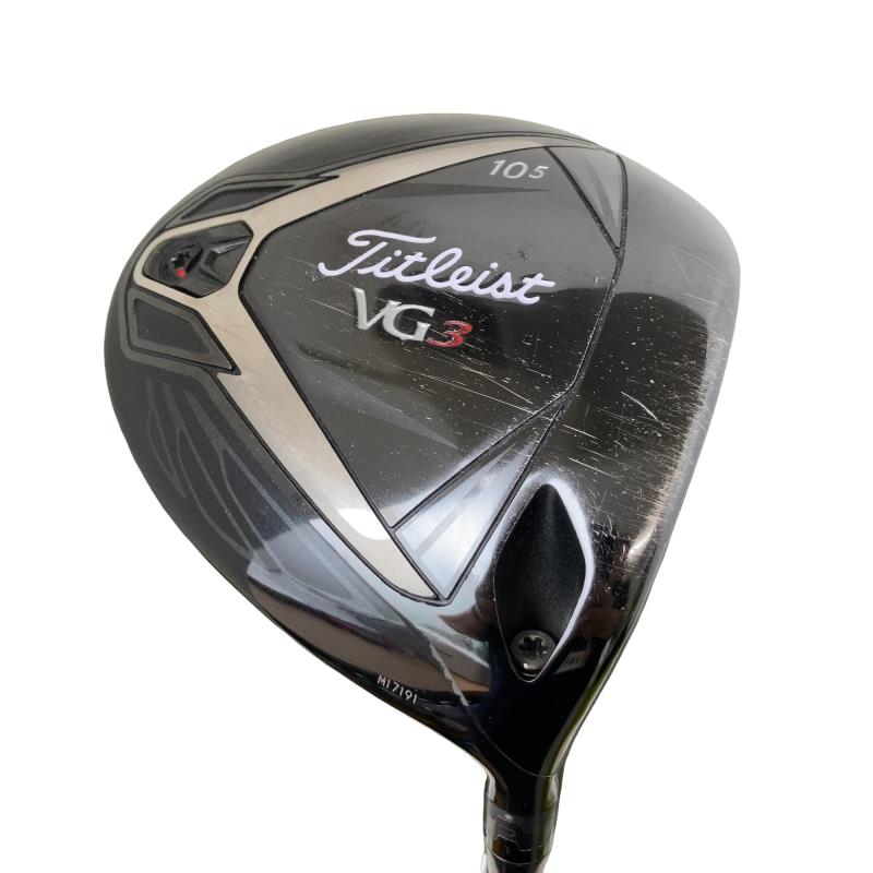 【中古】 タイトリスト Titleist VG3(2018) 10.5° １番ウッド DR 完全無欠特注立て坑 (フレックスS) メンズ 成人男性用 右利き 右用 C序列付ける ゴルフ野球クラブ