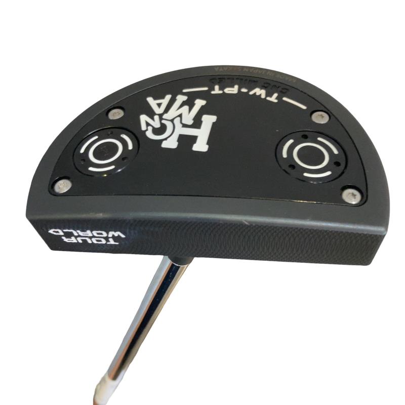 【中古】 本間ゴルフ TOUR WORLD TW-PT マレット(真っただ中) 34in パター PT スチール写真 (フレックス余分の物) メンズ 成人男性用 右利き 右用 C価値づける ゴルフ野球クラブ