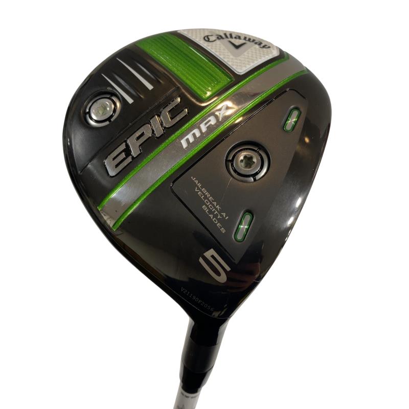 【中古】 キャロウェイ EPIC MAX 5W フェアウェイウッド FW Diamana 40 for CW(2021 EPIC FW) (フレックスSR) メンズ 男性用 右利き 右用 Bランク ゴルフクラブ