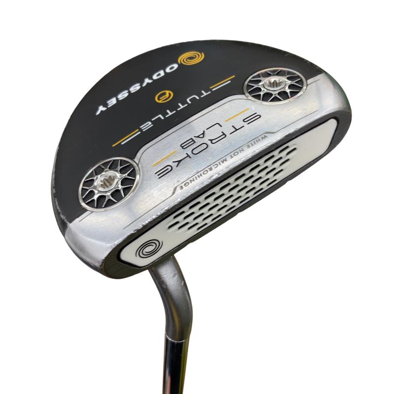 【中古】 オデッセイ STROKE LAB TUTTLE FLOW 35in パター PT STROKE LAB (フレックス余分の物) メンズ 成人男性用 右利き 右用 C位置づける ゴルフ野球クラブ