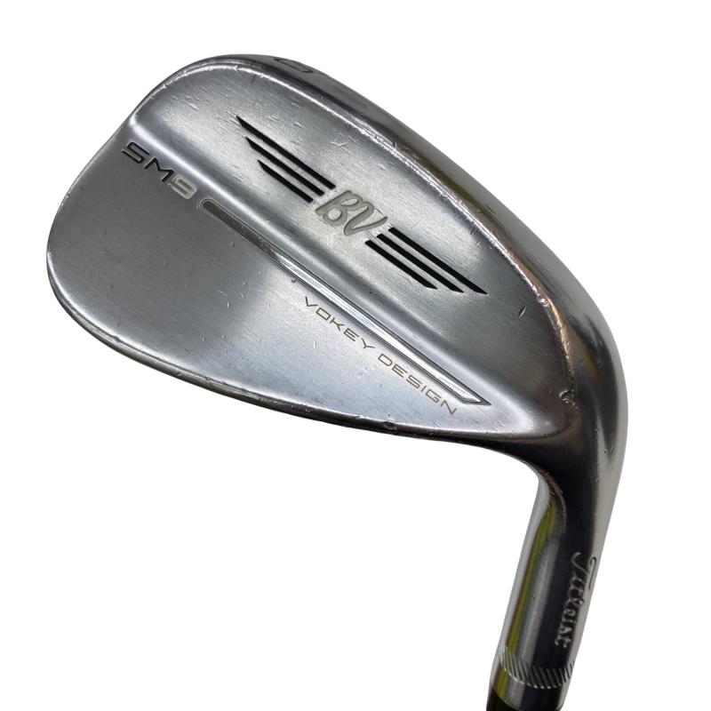 【中古】 タイトリスト VOKEY SPIN MILLED SM9 ツアークロム 50°/12°F ウェッジ WG BV 105 (フレックスその他) メンズ 男性用 右利き 右用 Dランク ゴルフクラブ