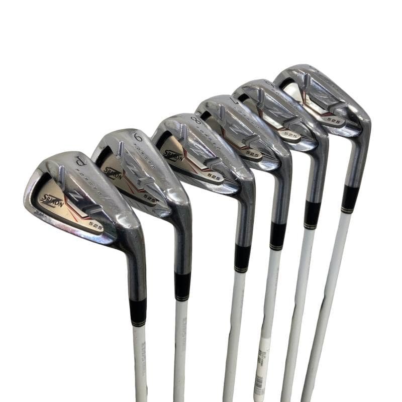 【中古】 ダンロップ SRIXON Z525  6S アイアン仕掛ける IR Miyazaki KENA Blue 8 (フレックスS) メンズ 成人男性用 右利き 右用 C価値づける ゴルフ野球クラブ