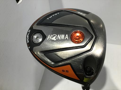 【中古】 本間ゴルフ TOUR WORLD TW747 460 9.5° ドライバー DR VIZARD FD-6 (フレックスS) メンズ 男性用 右利き 右用 Cランク ゴルフクラブ