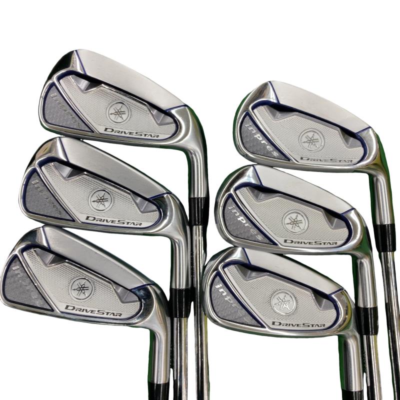 【中古】 ヤマハ inpres DRIVESTAR 6S アイアンセット IR NS PRO 850GH neo (フレックスS) メンズ 男性用 右利き 右用 Cランク ゴルフクラブ