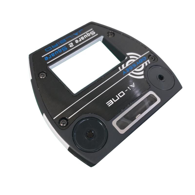 【中古】 オデッセイ Ai-ONE SQUARE 2 SQUARE JAILBIRD 34in パター PT STROKE LAB 90 スチール写真 (フレックス余分の物) メンズ 成人男性用 右利き 右用 C序列付ける ゴルフ野球クラブ