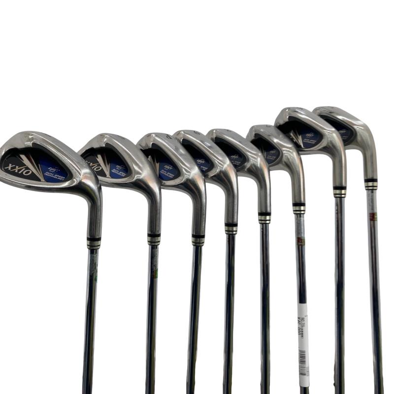 【中古】 ダンロップ XXIO(2014) 8S アイアンセット IR NS PRO 900GH D.S.T for XXIO (フレックスS) メンズ 男性用 右利き 右用 Cランク ゴルフクラブ