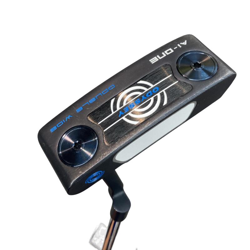 【中古】 オデッセイ Ai-ONE DOUBLE WIDE CH 33in パター PT STROKE LAB 90 スチール写真 (フレックス余分の物) メンズ 成人男性用 右利き 右用 C価値づける ゴルフ野球クラブ