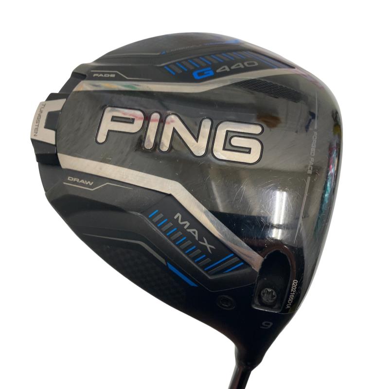 【中古】 ピン G440 MAX  9° １番ウッド DR PING TOUR 2.0 BLACK 65(DR) (フレックスS) メンズ 成人男性用 右利き 右用 C序列付ける ゴルフ野球クラブ